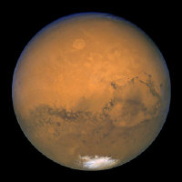 Mars Closest Hubble Picture